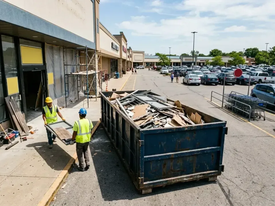 retail-store-renovation-debris-003 — frequently asked questions, Roll-off Dumpster Rentals in Carrollton, IL